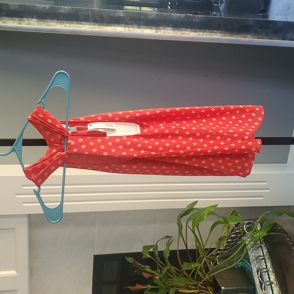 JOIE Red Halter Neck Women's Top - Picture 2 of 9